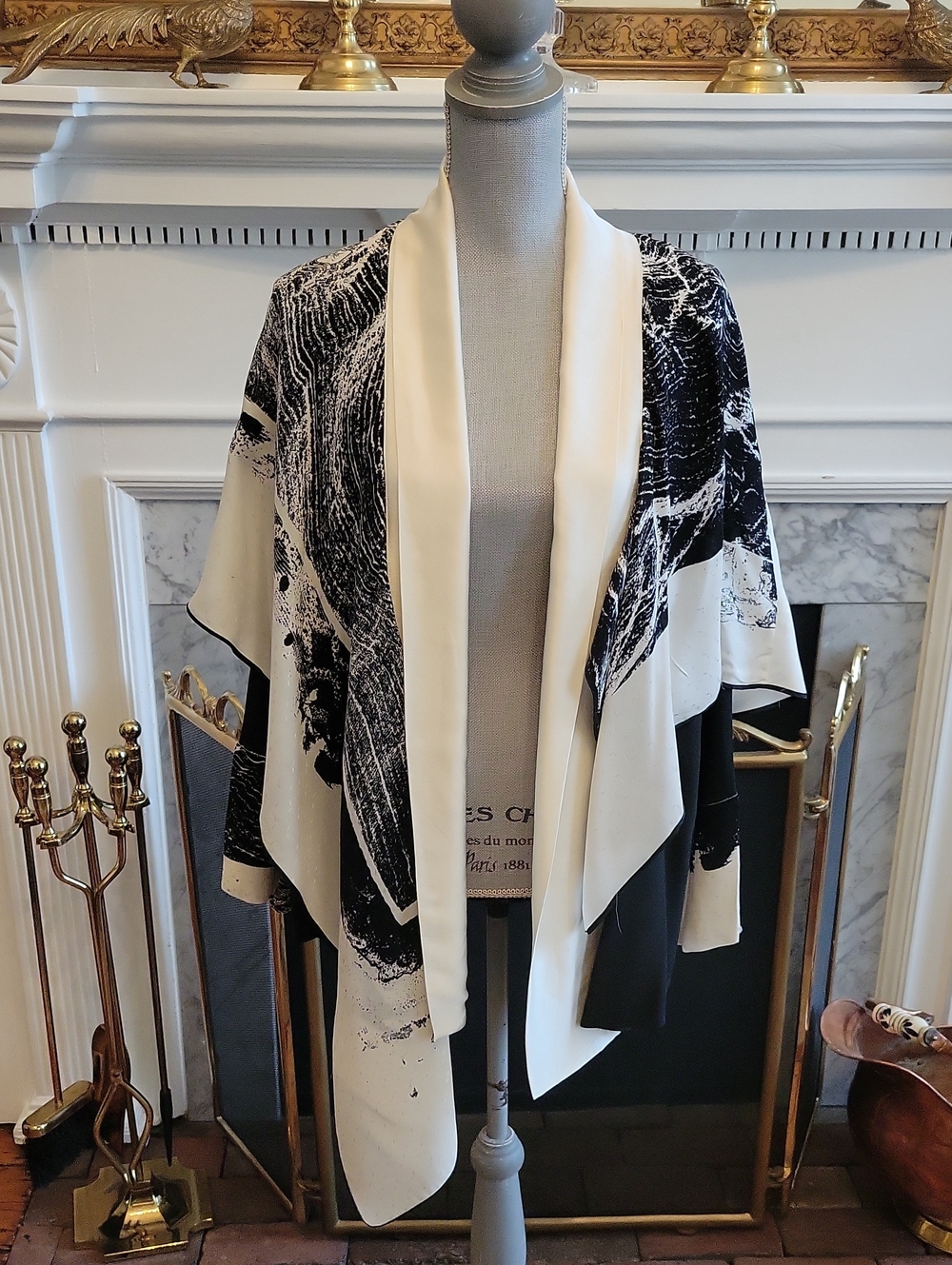 Vintage 80's Hilary Gifford Silk Duster